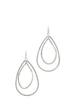 Modern Fashion Plated Brass Drop Earring
