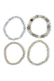 Beaded Stretch Bracelet Set