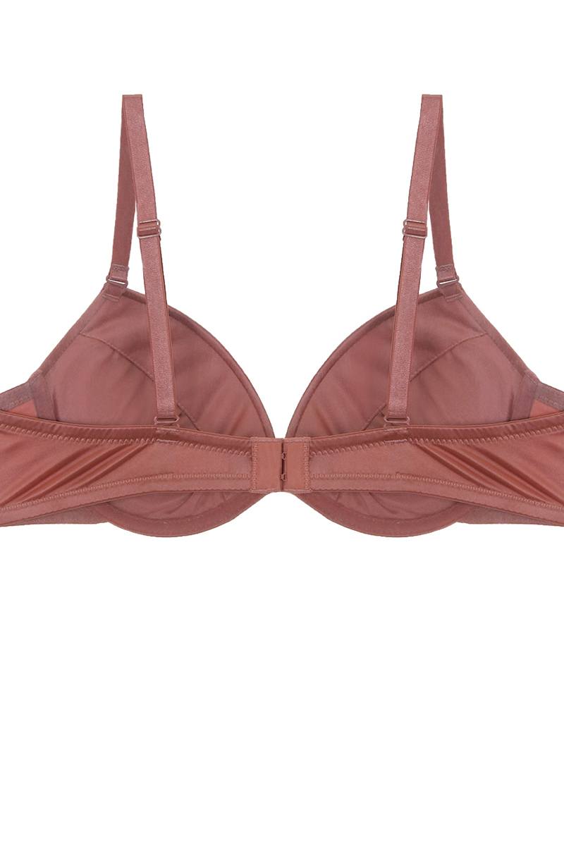 Shinny Push-up Plunge Bra