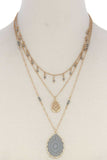 Three Layer Fashion Necklace