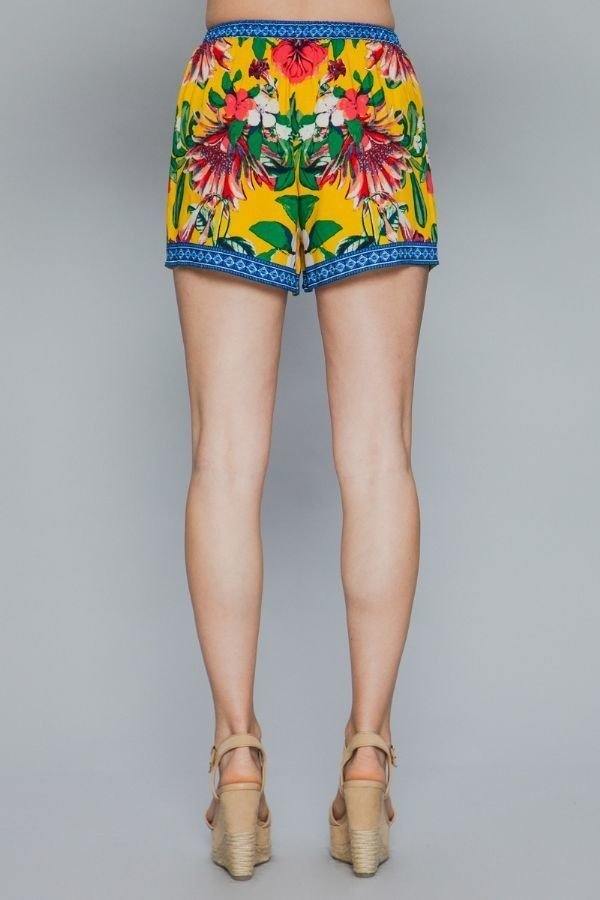 Floral Print Lounge Shorts