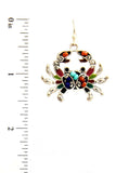Fashion Cute Crab Charm Drop Earring