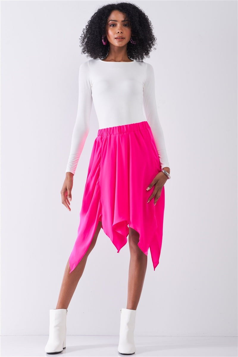 Plain Tight Fit Long Sleeve Round Neck Bodysuit