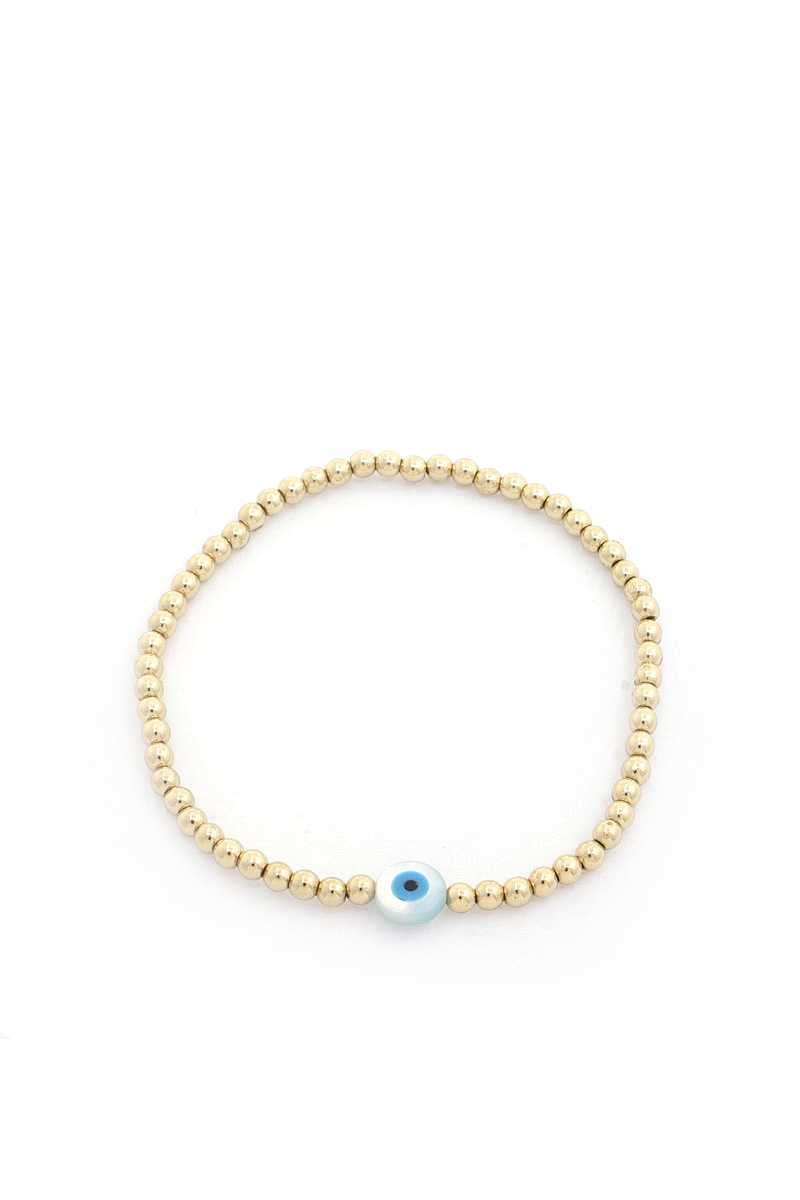 Evil Eye Beaded Bracelet