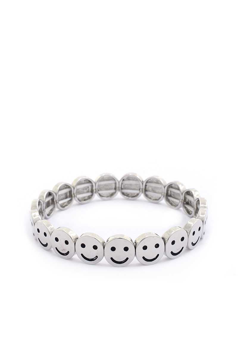 Smiley Face Charm Bracelet