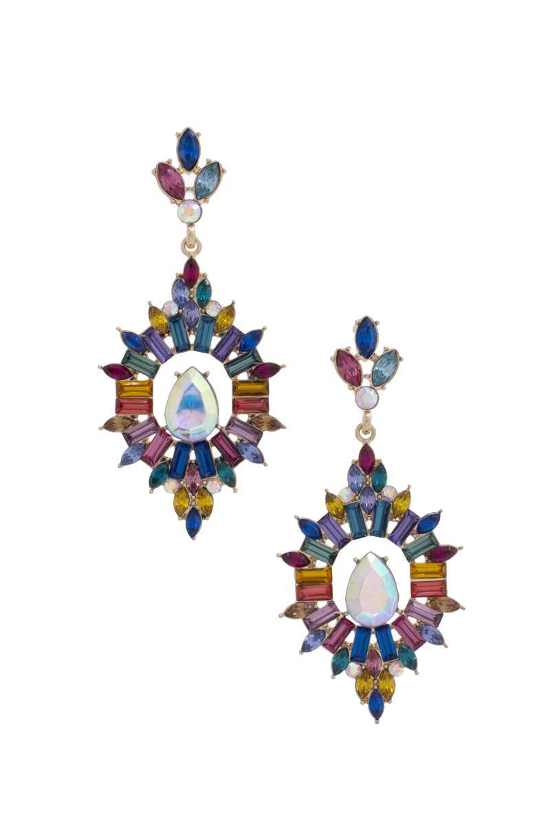 Rhinestone Dangle Earring