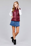 Quilted padding vest