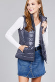 Quilted padding vest