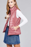 Quilted padding vest