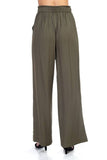 Belted Wide Leg Pants