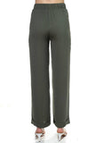 Double O-ring Zipper Up Pants