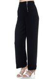 Double O-ring Zipper Up Pants