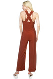 Strapless Belted Jumpsuit