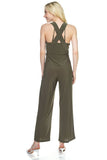 Strapless Belted Jumpsuit