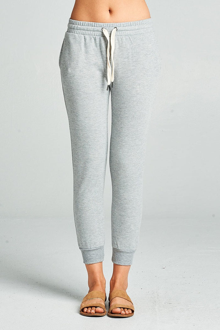 French Terry Capri Jogger Pants