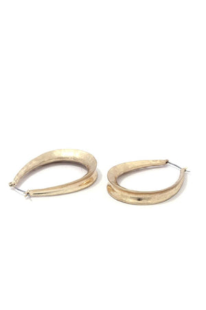 Metal Hoop Earring