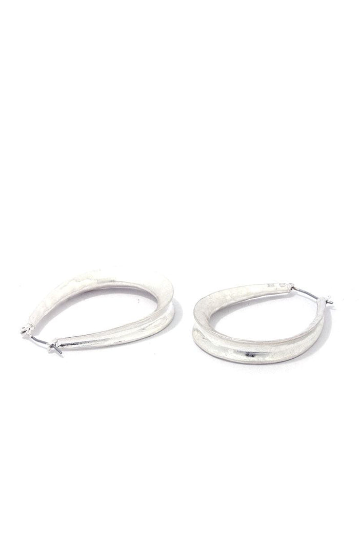 Metal Hoop Earring