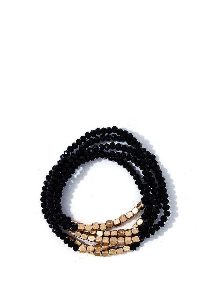 5 Multi Beaded Trendy Bracelets