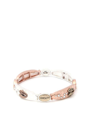 Serenity Metal Stretch Bracelet