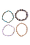 Beaded Stretch Bracelet Set