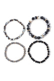 Beaded Stretch Bracelet Set