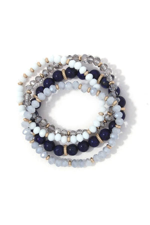 Beaded Stretch Bracelet Set