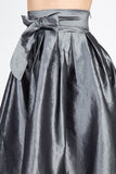 Taffeta High-low Skirt