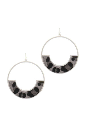 Circle Drop Earring