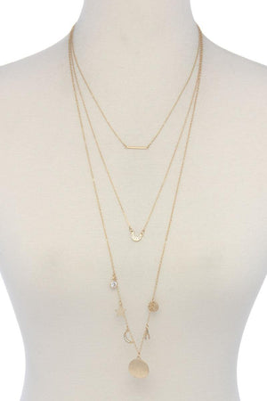 Layer Charm Necklace