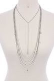 Metal Multi Chain Necklace