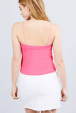 Elastic Strap Heavy Rib Tube Top