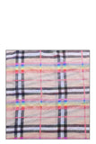 Fashion Rainbow Modern Check Infinity Scarf