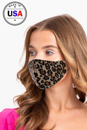 Made In Usa Fashionable 3d Reusable Face Mask