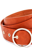 Round Buckle Frommet End Fashion Belt