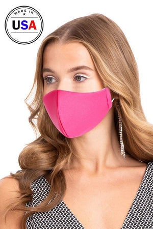 Made In Usa 3d Reusable Water Resistant Face Mask