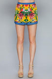 Floral Print Lounge Shorts