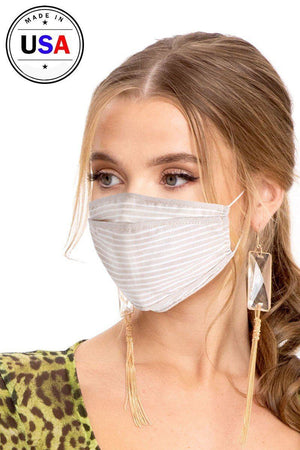 Made In Usa Fashionable 3d Reusable Face Mask