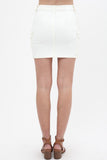 Cargo Cotton Span Mini Skirt