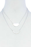 Double Layer Chic Pendant Necklace