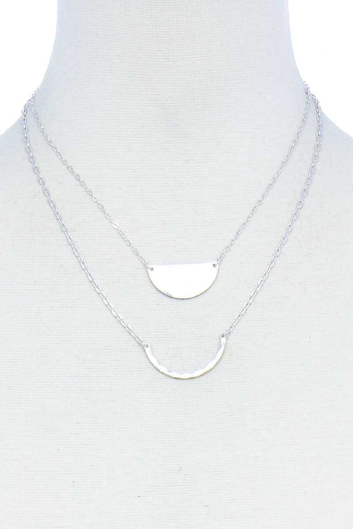 Double Layer Chic Pendant Necklace