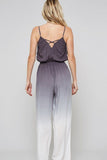 A Ombre Tie-dye Woven Jumpsuit