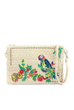 Macaw Embroidered Pouch