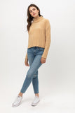 Mini Velvet Chenille Crop Sweater