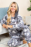 Army Camo French Terry Printed Hoodie