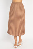 Pleated Maxi Skirt