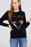 Love Sequins Pullover