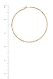 Rhinestone Hoop Earring