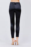 Waist Band Matt Satin Leggings