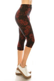 Multi Print Capri Leggings