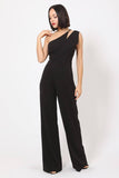 One Shoulder Jumpsuit W/ Small Opening